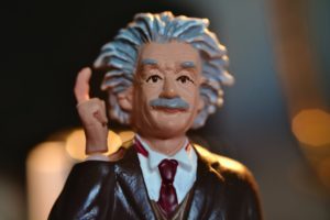 figura representativa de Albert Einstein